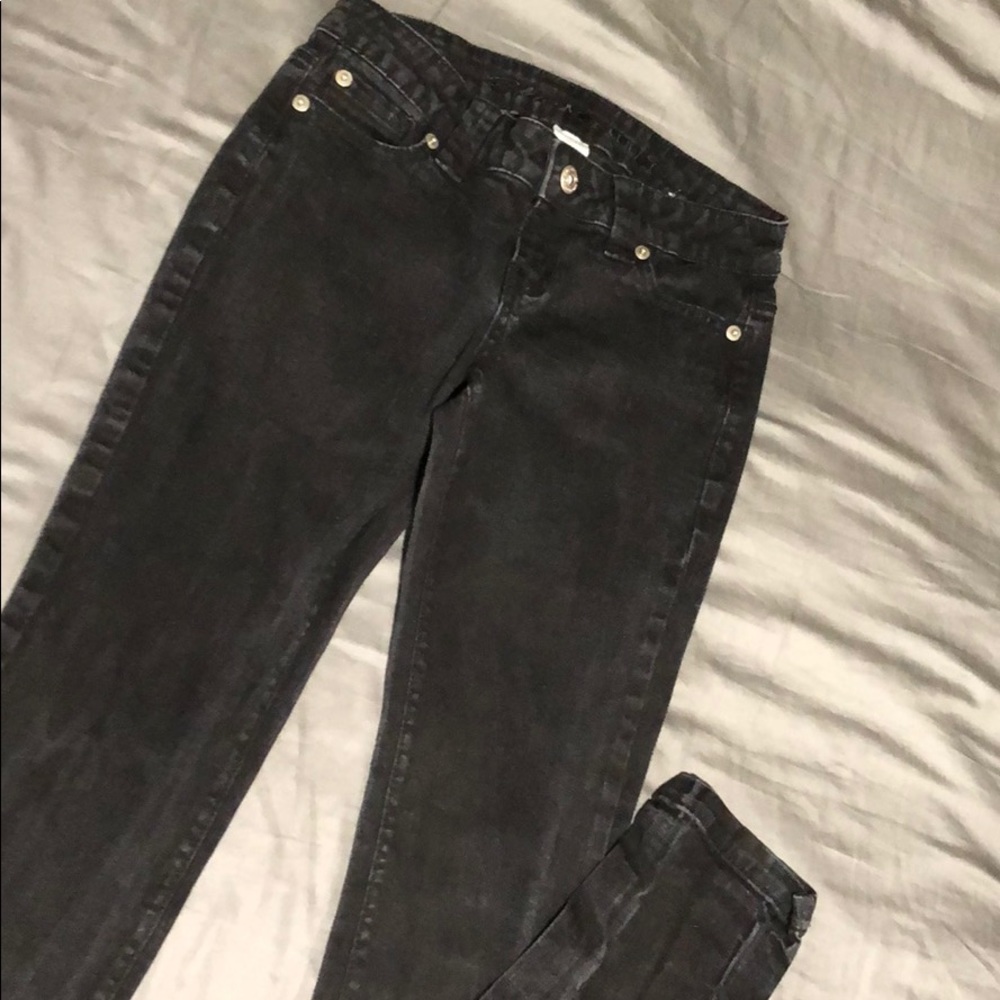Blue Asphalt black skinny jeans LONG